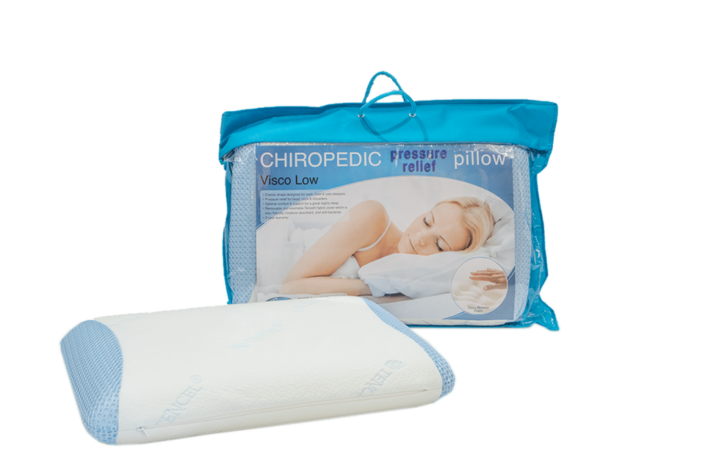 Chiropedic Pressure Relief Pillow Visco Low Bedbuyer™ Review