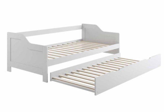 Alexis Solid Pine Wood Trundle Bed