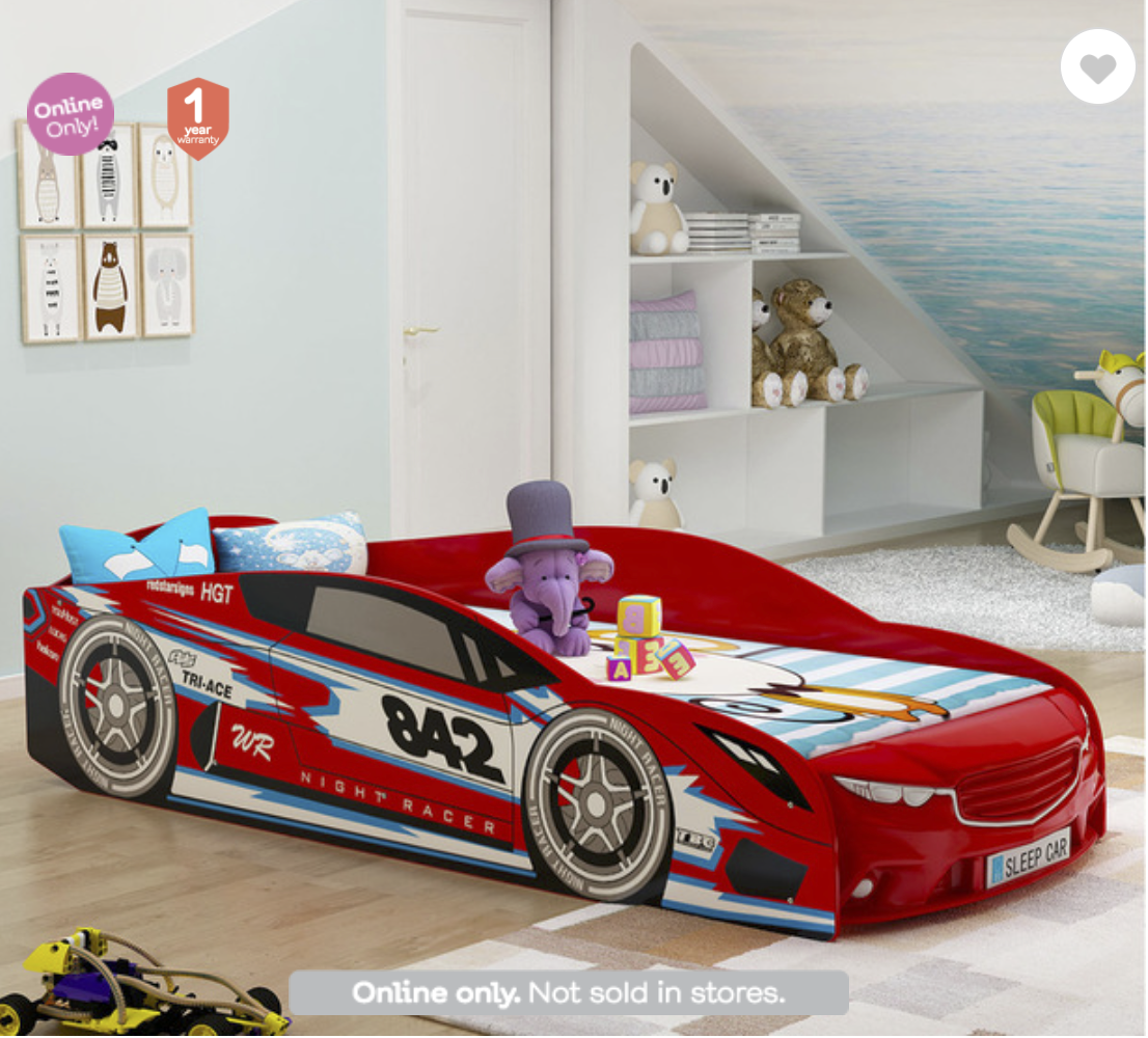 Zale Racer Car Bed
