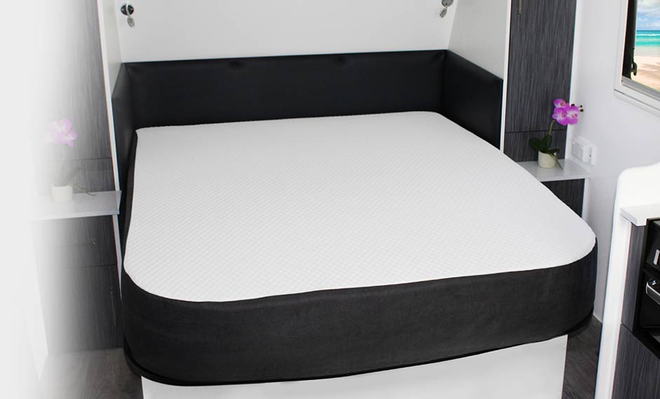 static caravan mattress sizes