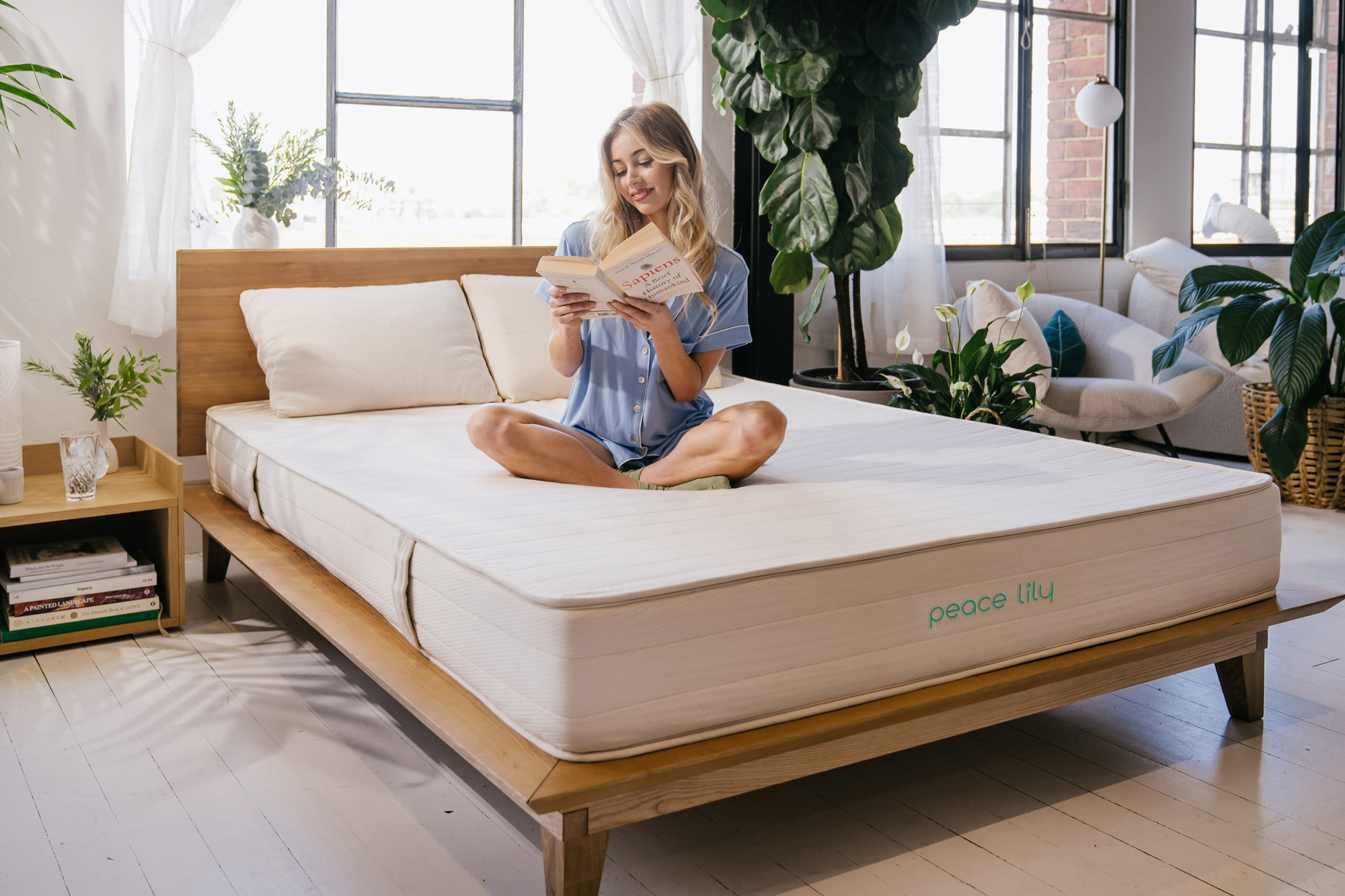 Peace Lily Latex Mattress