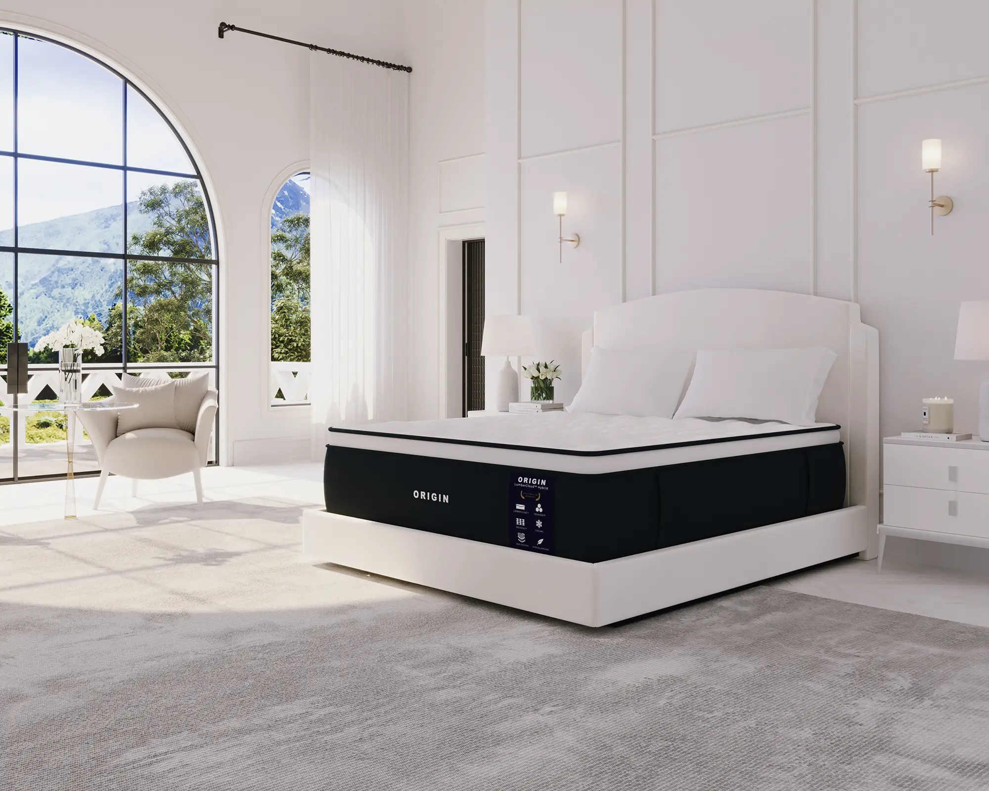 Origin LumbarCloud Mattress