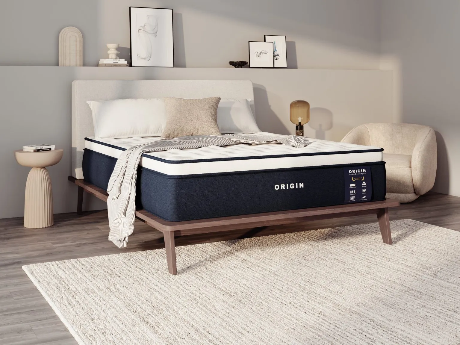 Origin LumbarCloud Mattress