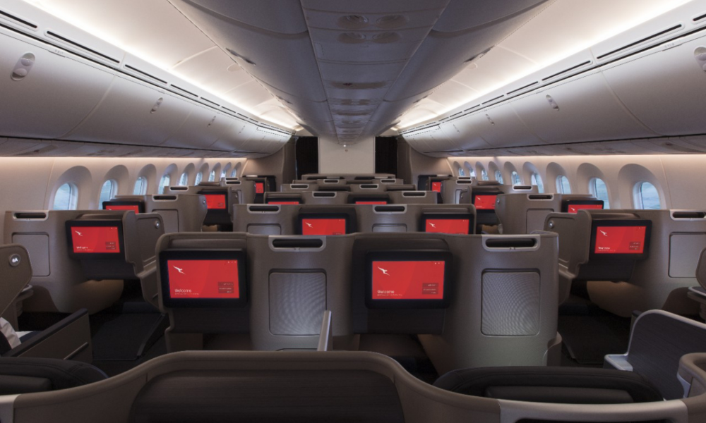 Qantas Business Class
