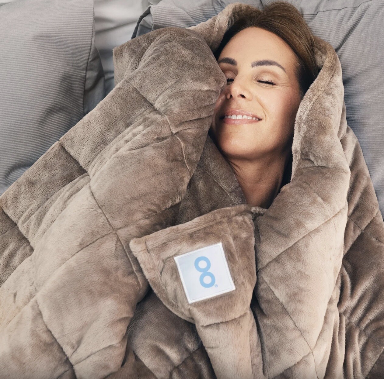 Oodie Tan Weighted Blanket