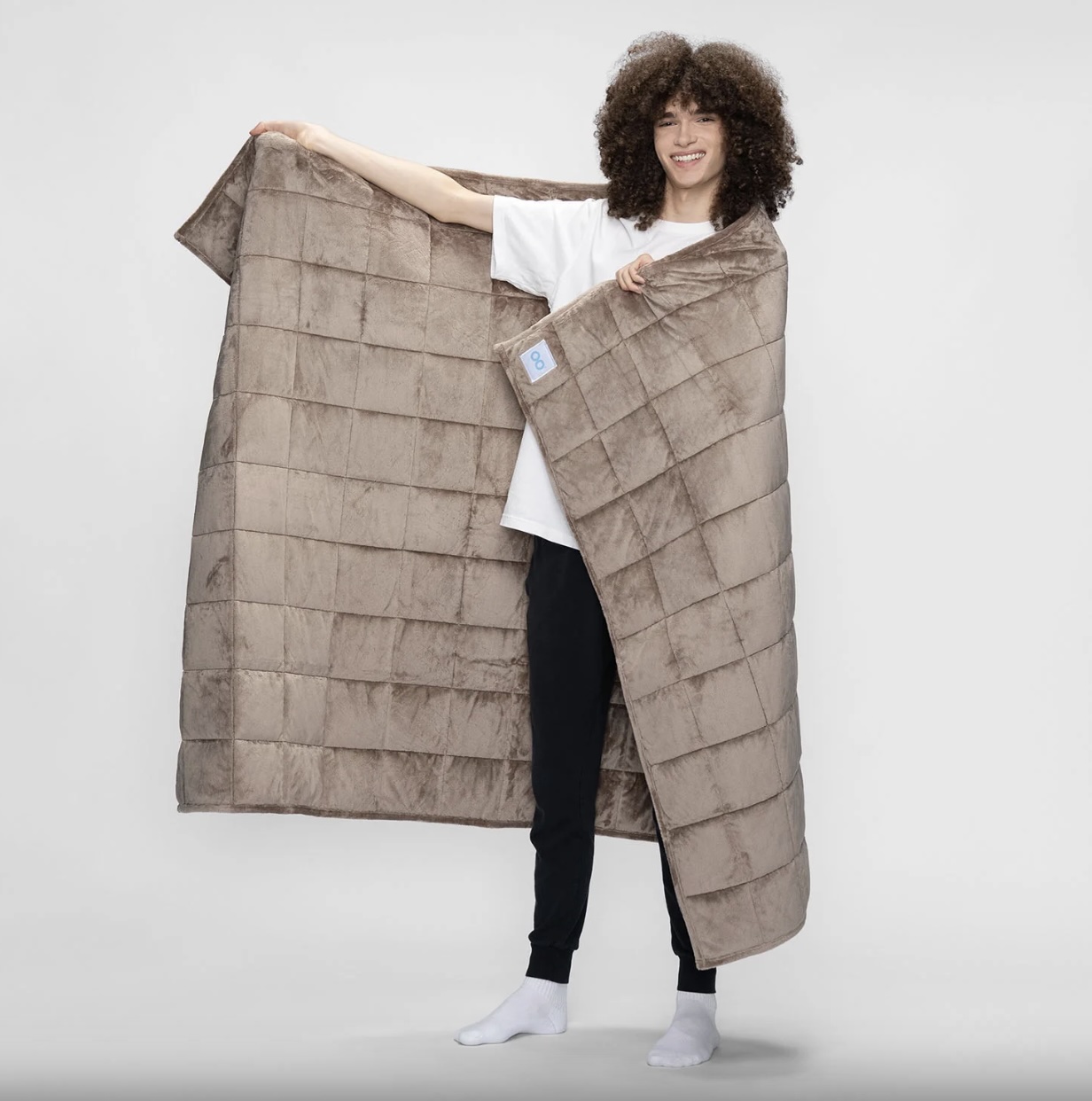Oodie Tan Weighted Blanket