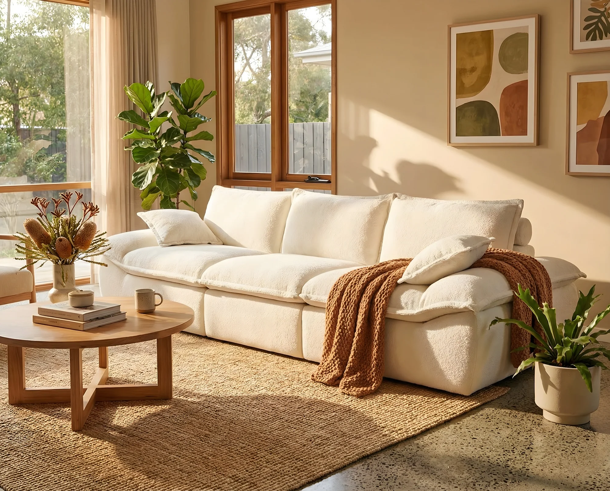 Valmori Como Cloud Compression Sofa