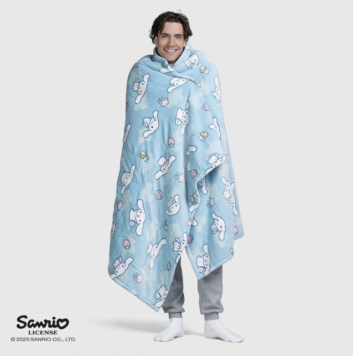 The Oodie Cinnamoroll Sherpa Blanket